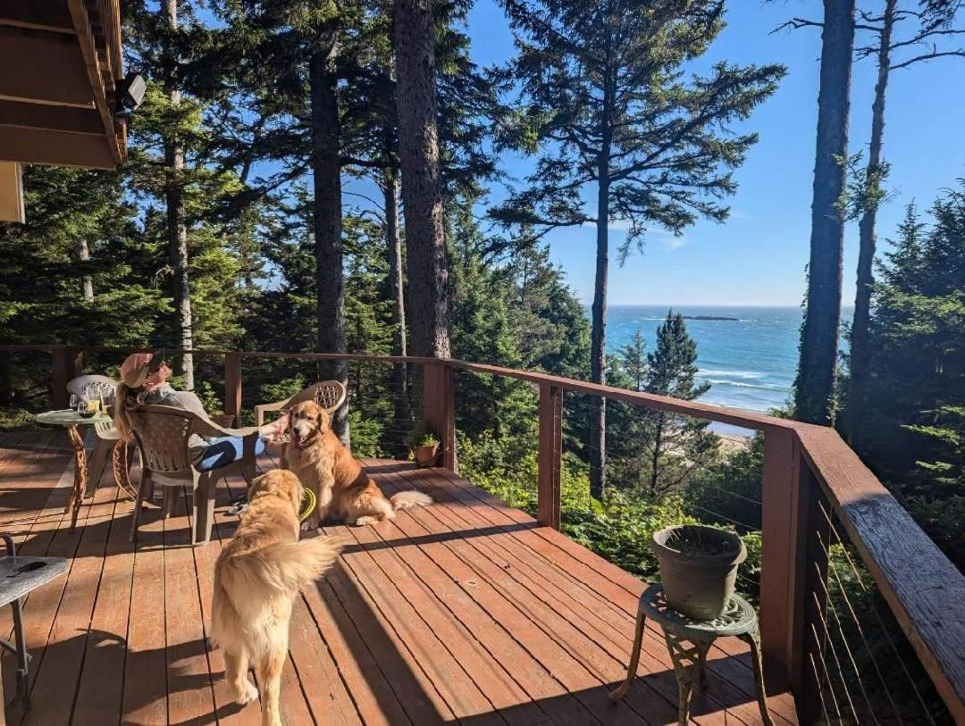 Villa The Cedar House Otter Rock Esterno foto